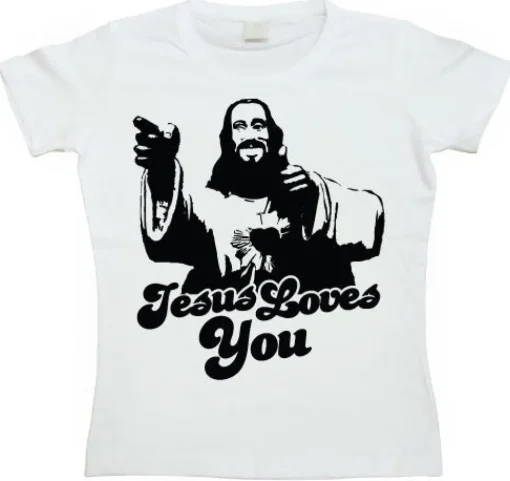 Jesus Loves You! Girly T-shirt