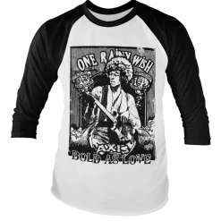 Jimi Hendrix - Bold As Love Baseball Long Sleeve Tee