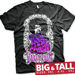 Jimi Hendrix - Purple Haze World Tour Big & Tall T-Shirt