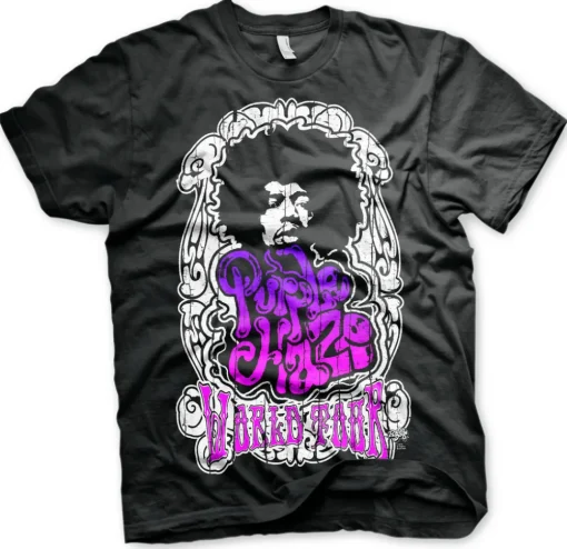 Jimi Hendrix - Purple Haze World Tour T-Shirt