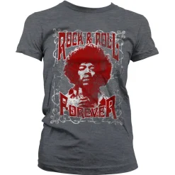 Jimi Hendrix - Rock 'n Roll Forever Girly Tee