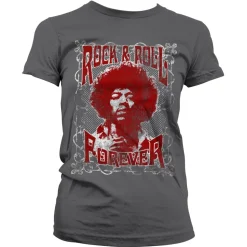 Jimi Hendrix - Rock 'n Roll Forever Girly Tee