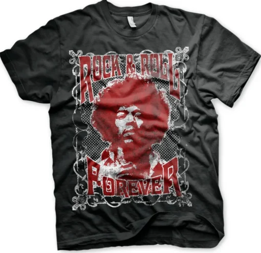Jimi Hendrix - Rock 'n Roll Forever T-Shirt