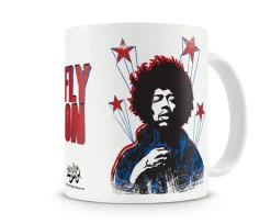 Jimi Hendrix Fly On Coffee Mug