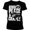 John Lennon - Give Peace A Chance Girly Tee