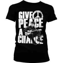John Lennon - Give Peace A Chance Girly Tee