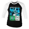 John Lennon - Toronto Peace Festival Baseball 3/4 Sleeve Tee