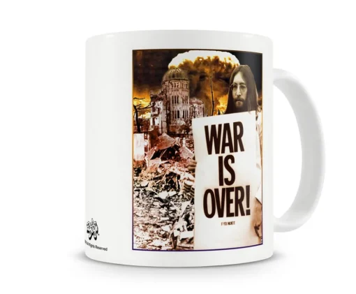 John Lennon - War Is Over Coffee Mug