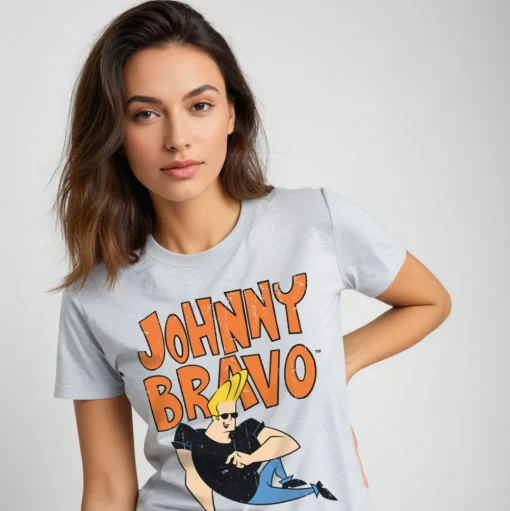 Johnny Bravo Girly Tee