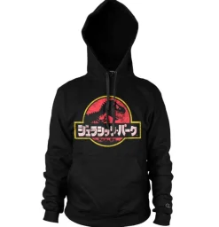 Jurassic Park - Japanese Distressed Logo Hoodie
