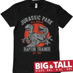 Jurassic Park - Raptor Trainer Big & Tall T-Shirt
