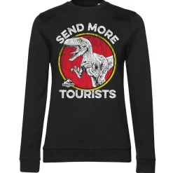 Jurassic Park - Send More Tourists Girly Sweatshirt