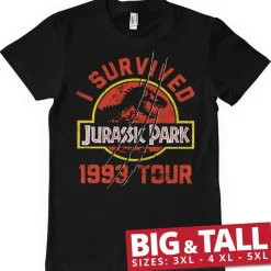 Jurassic Park 1993 Tour Big & Tall T-Shirt