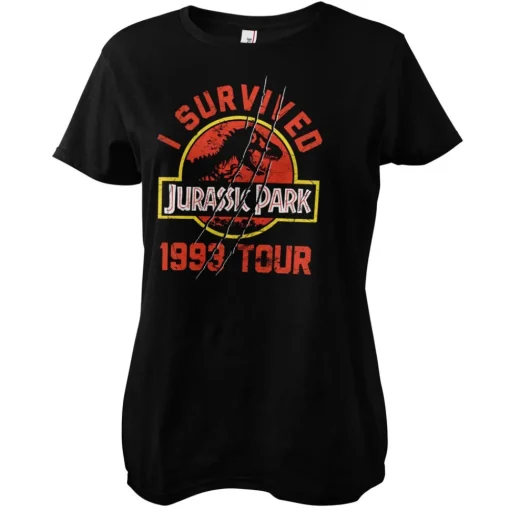 Jurassic Park 1993 Tour Girly Tee