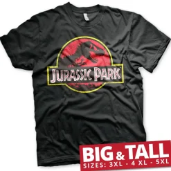 Jurassic Park Distressed Logo Big & Tall T-Shirt
