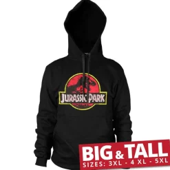 Jurassic Park Distressed Logo Big & Tall Hoodie