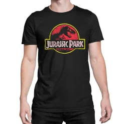 Jurassic Park Distressed Logo T-Shirt