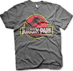 Jurassic Park Distressed Logo T-Shirt
