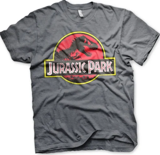 Jurassic Park Distressed Logo T-Shirt