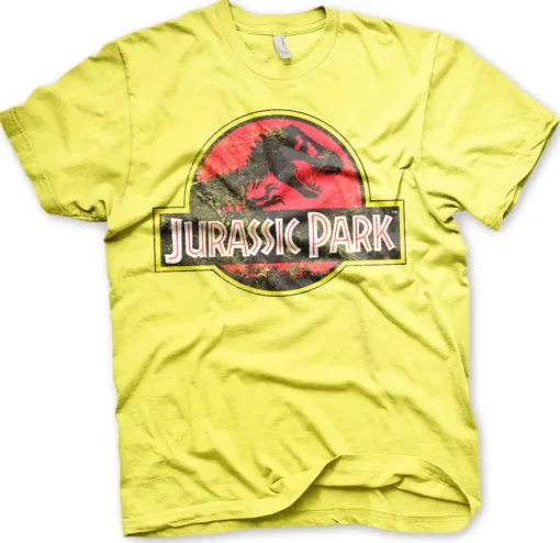 Jurassic Park Distressed Logo T-Shirt