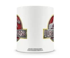 Jurassic Park Metallic Logo Coffee Mug
