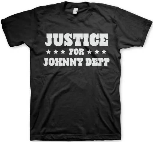 Justice For Johnny Depp T-Shirt