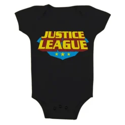 Justice League Classic Logo Baby Body