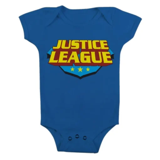 Justice League Classic Logo Baby Body