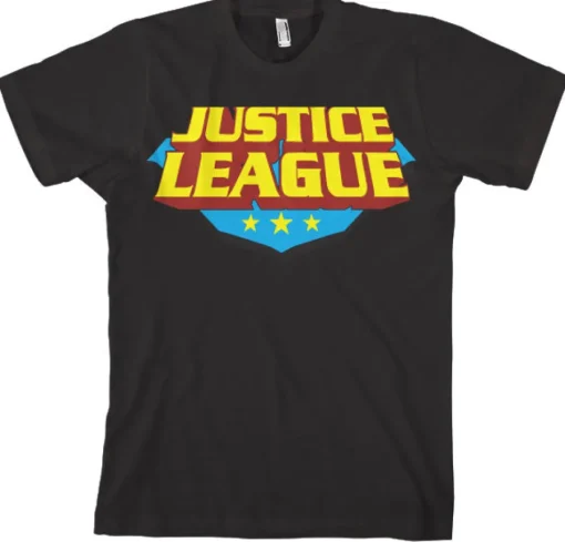 Justice League Classic Logo T-Shirt