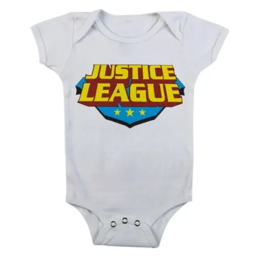 Justice League Classic Logo Baby Body