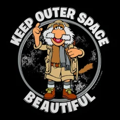 Keep Outer Space Beautiful Sticker