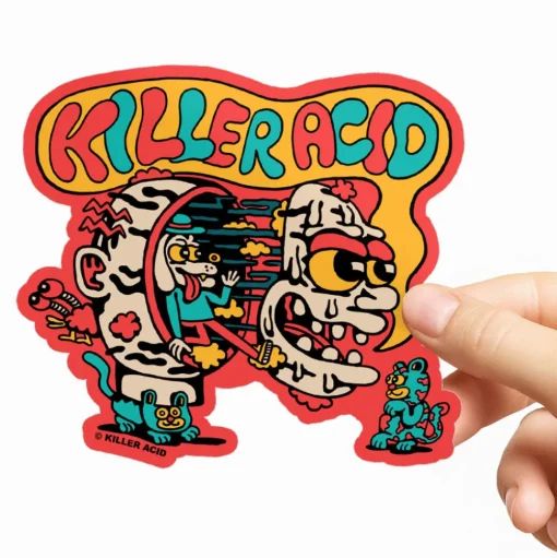 Killer Acid - Change Yourself Sticker