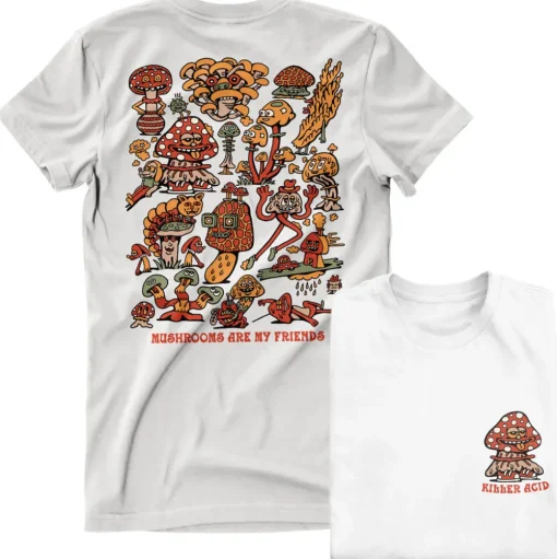 Killer Acid - Mushroom Friends T-Shirt
