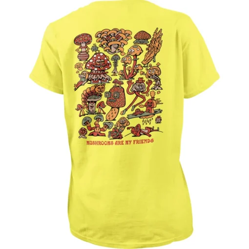 Killer Acid - Mushroom Friends Girly Tee