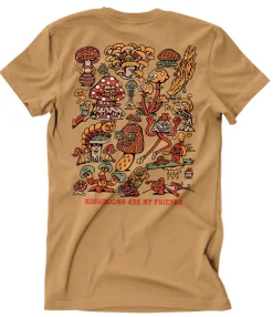 Killer Acid - Mushroom Friends T-Shirt