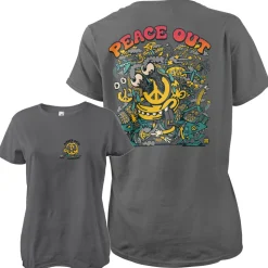Killer Acid - Peace Out Girly Tee