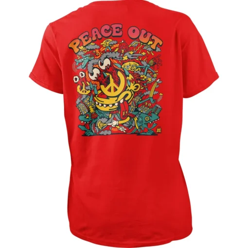 Killer Acid - Peace Out Girly Tee