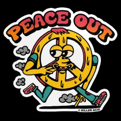 Killer Acid - Peace Out Sticker