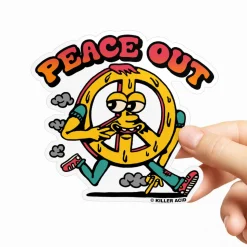 Killer Acid - Peace Out Sticker