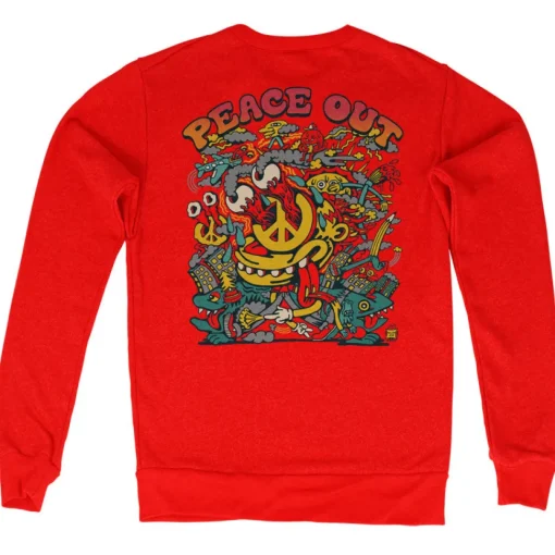 Killer Acid - Peace Out Sweatshirt