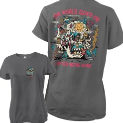 Killer Acid - World Goes On Girly Tee