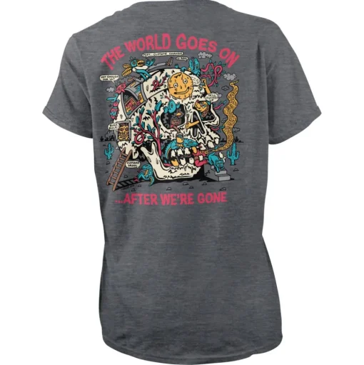 Killer Acid - World Goes On Girly Tee