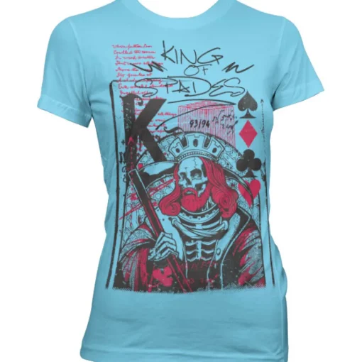 King Of Spades Girly T-Shirt