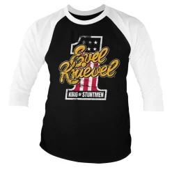 King Of Stuntmen Baseball 3/4 Sleeve Tee
