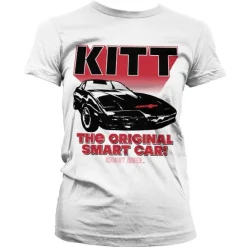 Knight Rider - KITT The Original Smart Car Girly T-Shirt