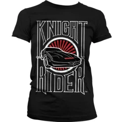Knight Rider Sunset K.I.T.T. Girly T-Shirt