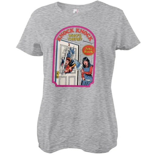 Knock Knock Who's There Girly Tee