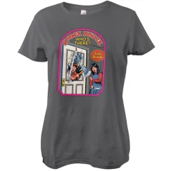 Knock Knock Who's There Girly Tee