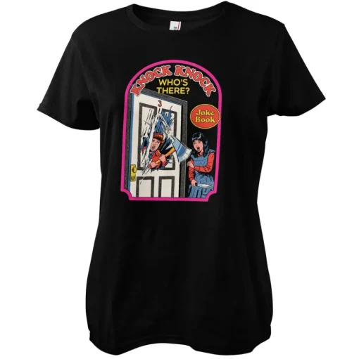 Knock Knock Who's There Girly Tee