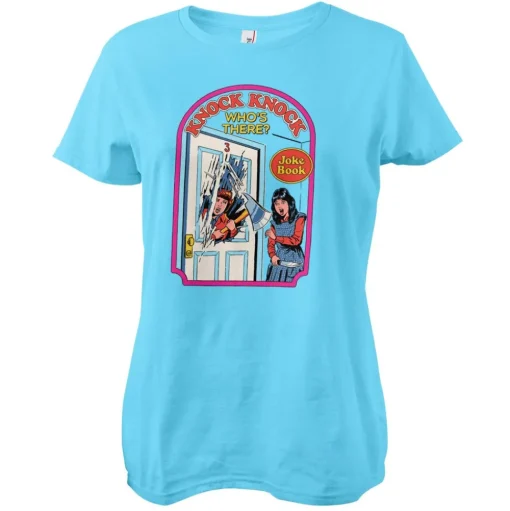 Knock Knock Who's There Girly Tee
